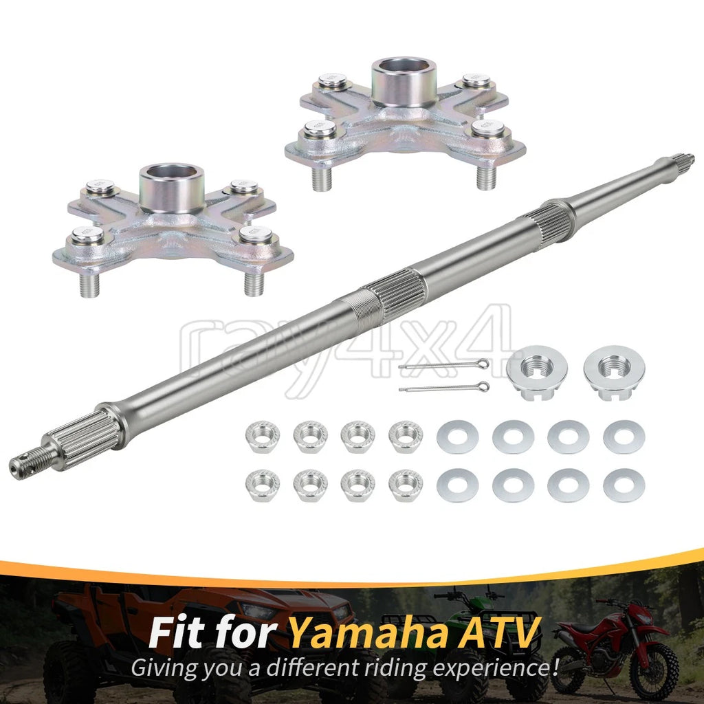 Rear Axle Shaft & Wheel Hubs Nut Kit for Yamaha YFZ350 Banshee (1987–2006)