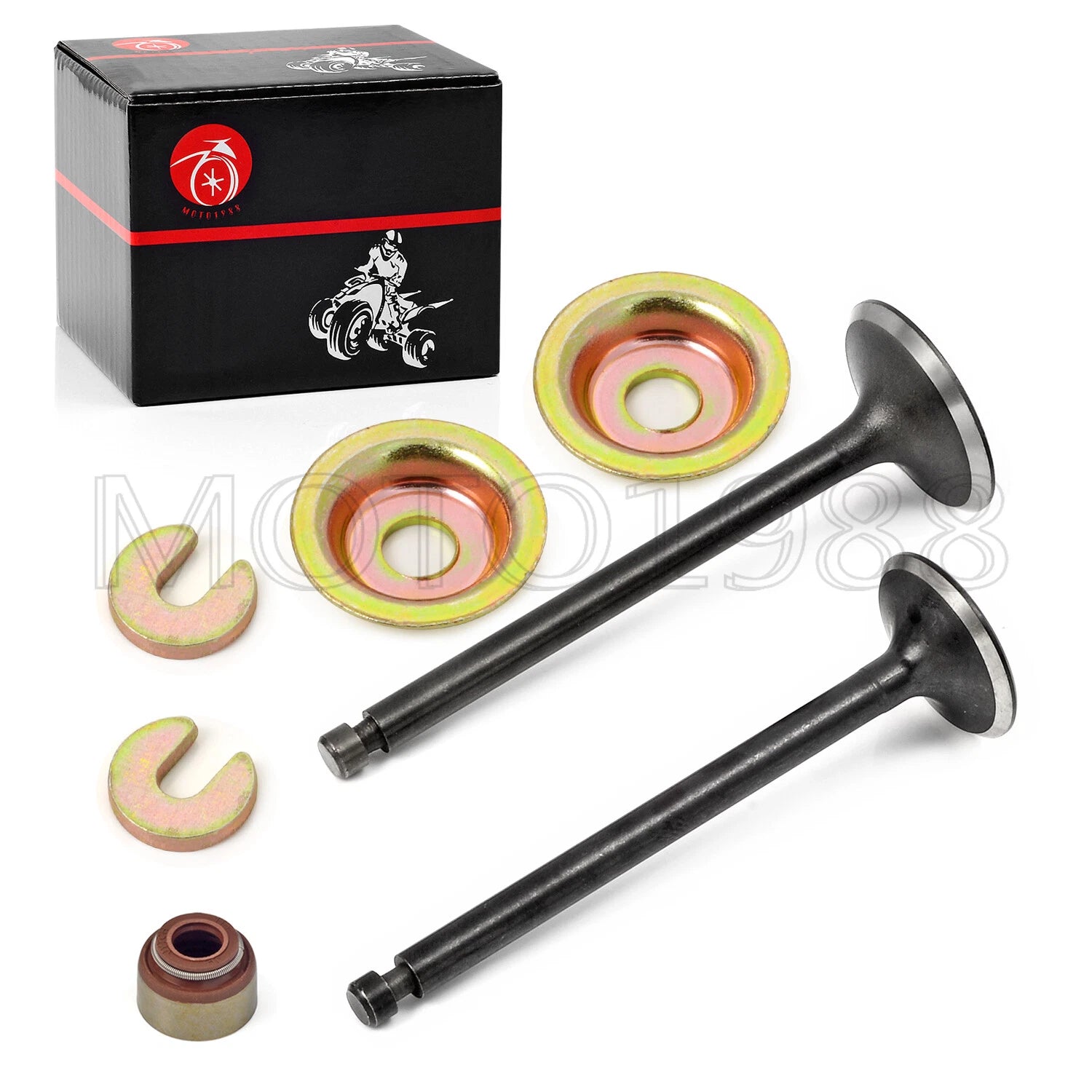 Piston Gasket Valve Rebuild Kit for Yamaha Golf Cart (1989-1996)