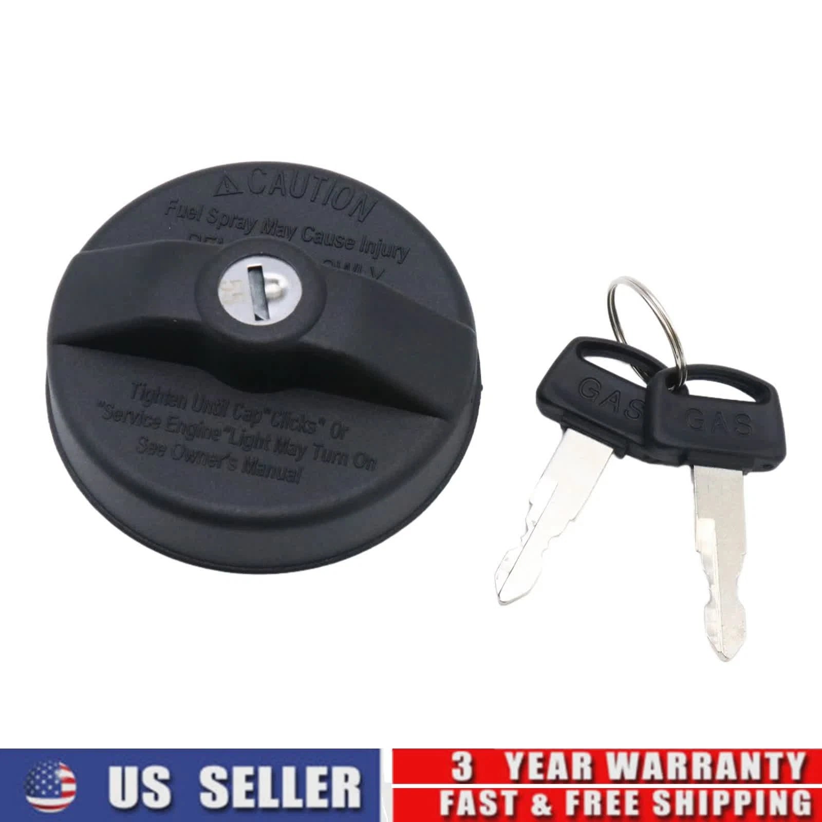 Locking Gas Cap with Keys MGC791 for Nissan Infiniti Subaru