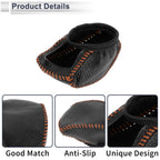 1 Pc Gear Shift Knob Cover for Toyota RAV4 (2019–2024) Pebbled Black Brown