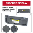 Left Driver Side Dark Gray Sun Visor for Honda Civic (2006-2011)