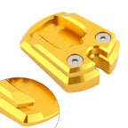 Gold Kickstand Enlarger Side Stand Pad for Yamaha XMAX 125/250/300/400