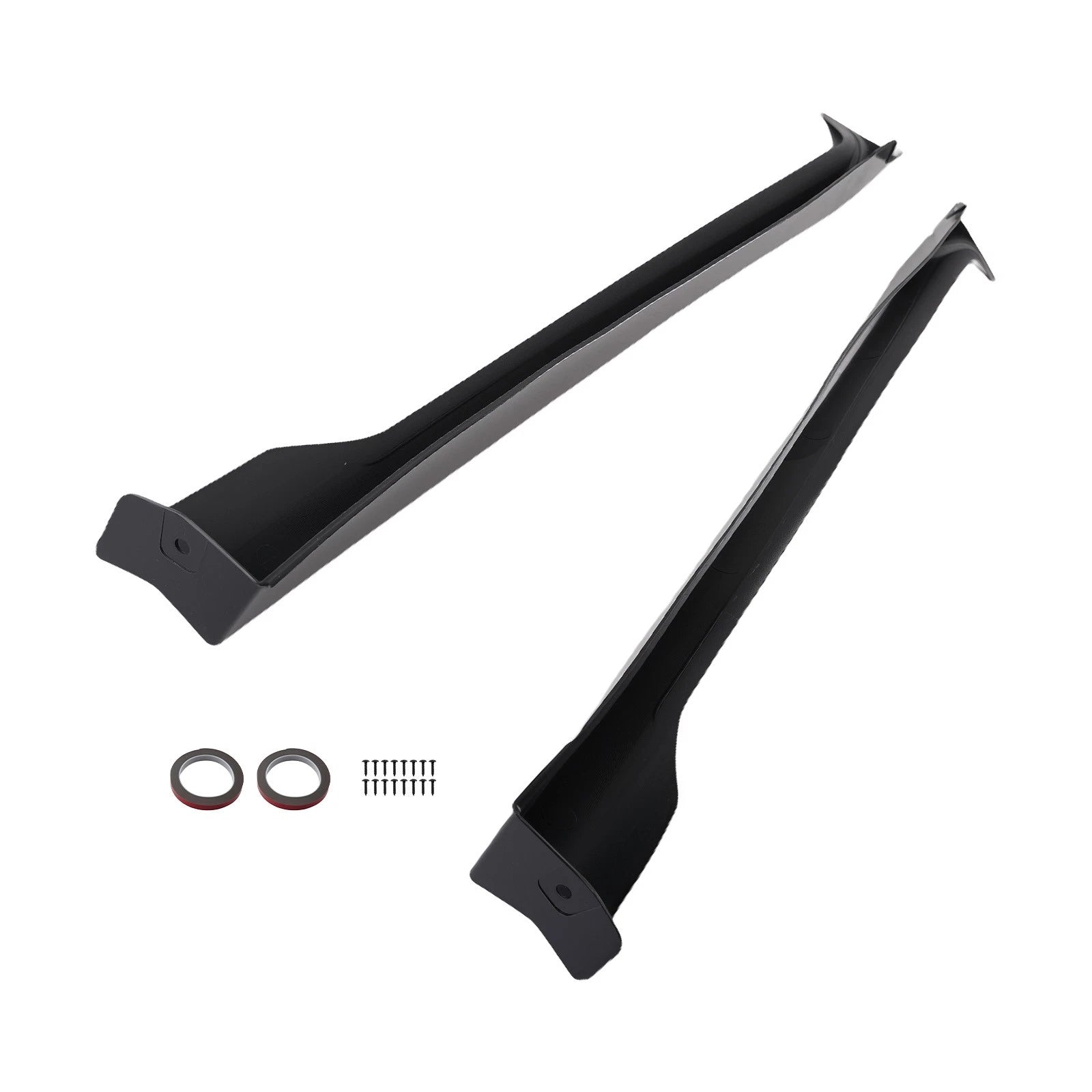 Side Skirt Extension Lip for Honda Civic Sedan & Hatchback (2022–2025) Gloss Black