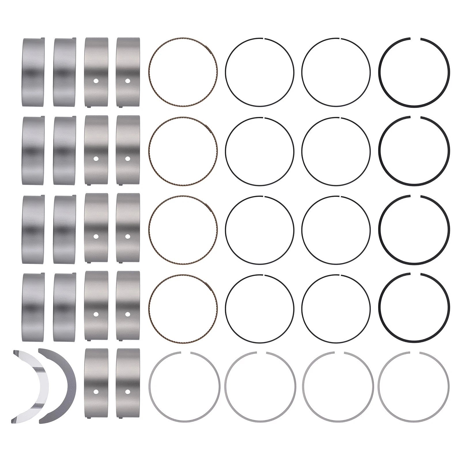 Piston Bearing Set for Honda Civic HX LX DX 1.7L (2001–2005)
