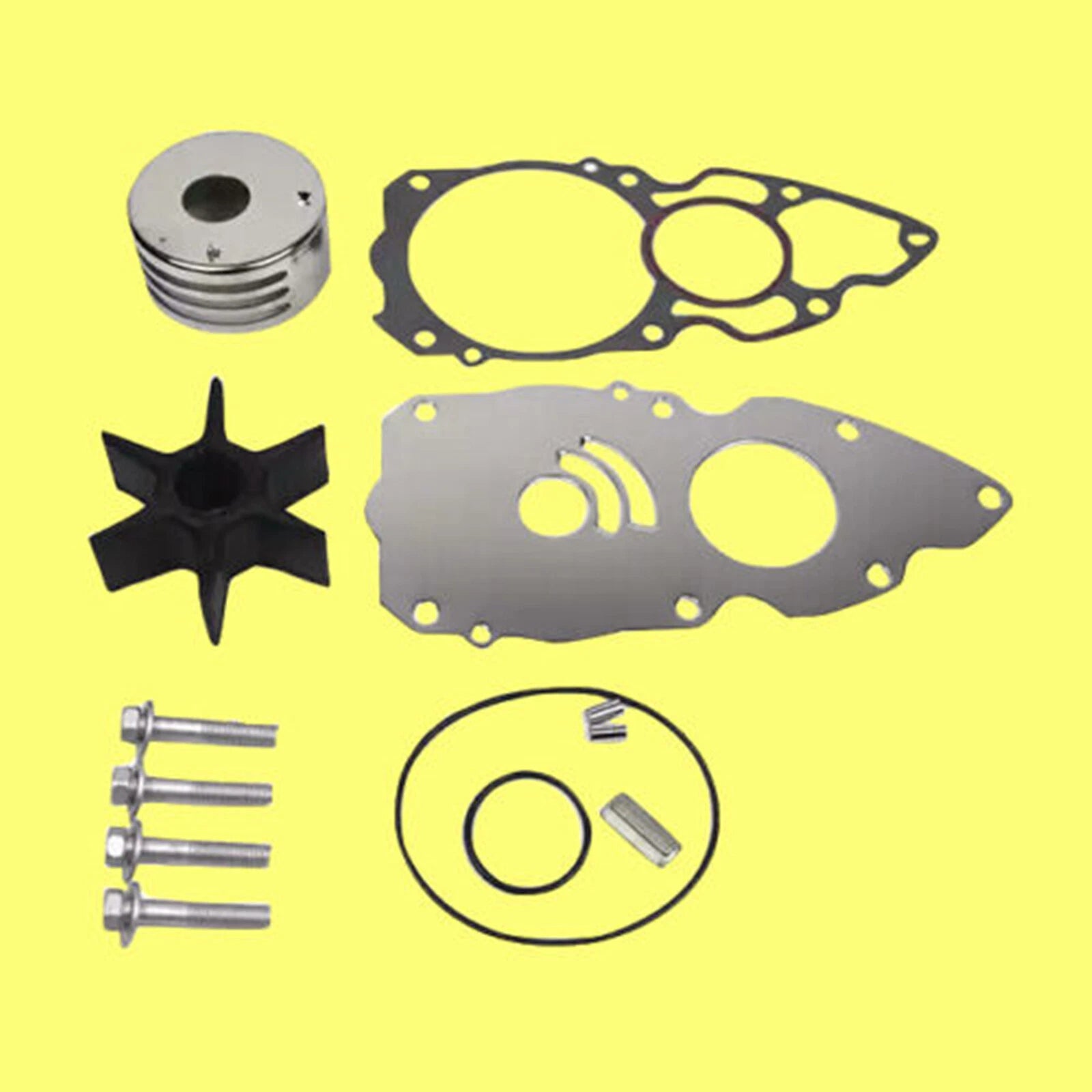 Water Pump Impeller Repair Kit for Yamaha Outboard (300HP 350HP) 18-3477