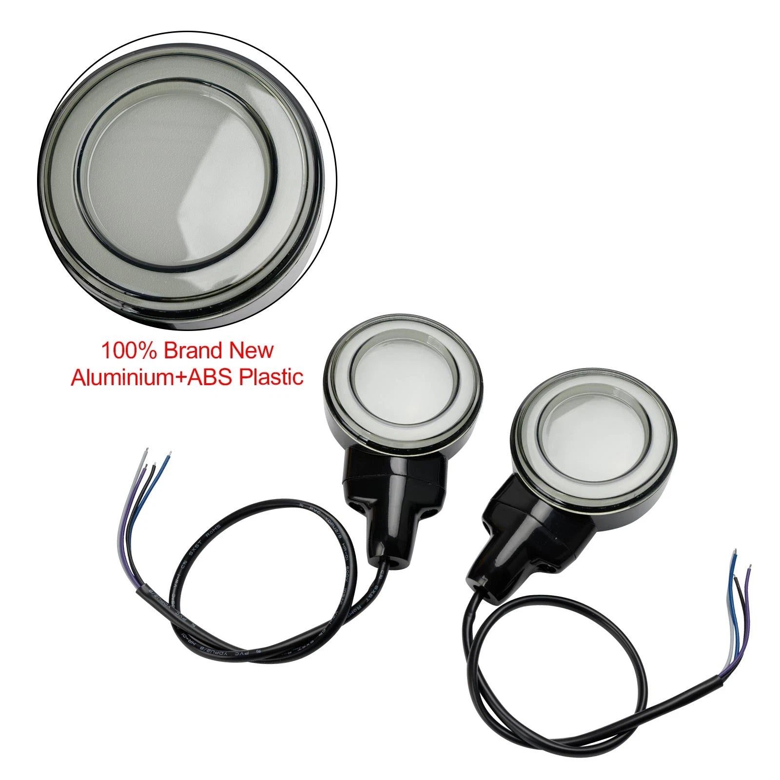 LED Flat Front Turn Signal Light for Harley Heritage Softail Classic (1999–2023) #2