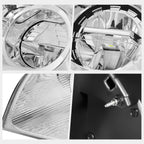 Full LED Side Marker Turn Signal Headlights for Freightliner Cascadia (2008–2017)