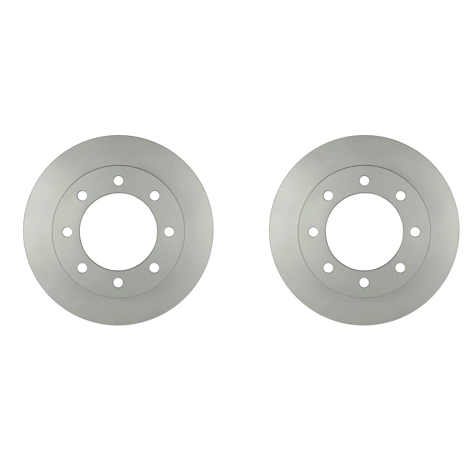 Set of 2 Bosch QuietCast Front Disc Brake Rotors for F-250 F-350 (2005–2023)
