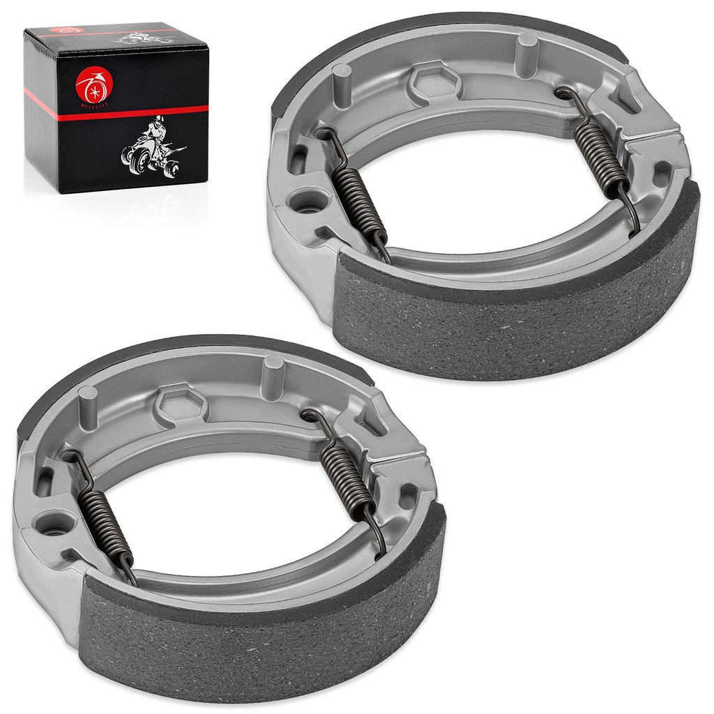 2X Front Brake Shoe & Spring for Yamaha Blaster Grizzly Raptor Timberwolf (1985–2023)