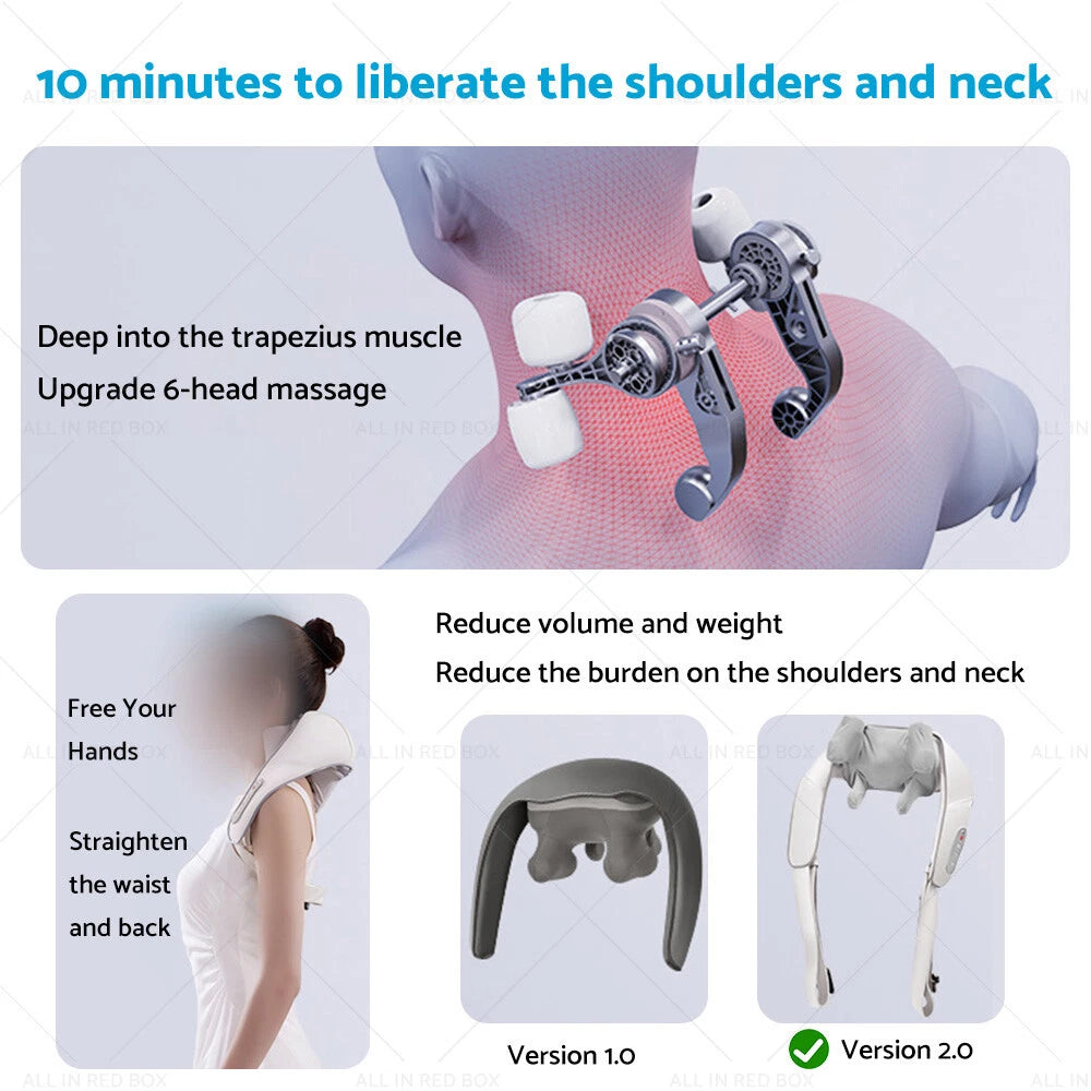 Trapezius Shoulder Neck Massager for Home Use