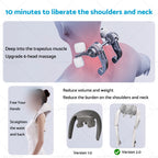 Trapezius Shoulder Neck Massager for Home Use