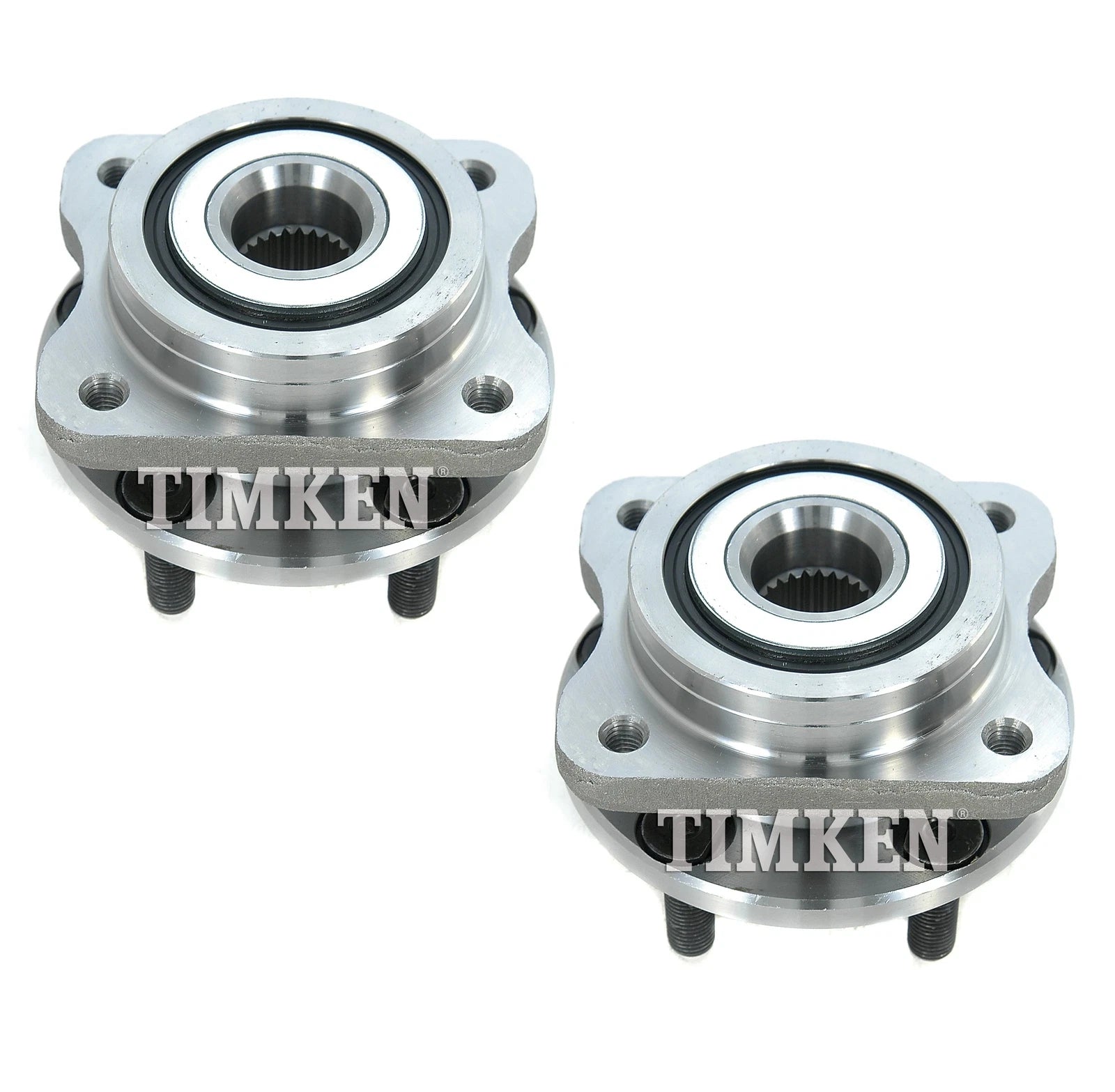 Set of 2 Front Timken Wheel Bearing Hub Kit for Chrysler Dodge Plymouth (FWD)