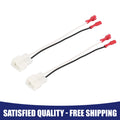 Set of 2 Car Speaker Connector Harness Adapter 72-9301 for Toyota Pickup (1984–1988)