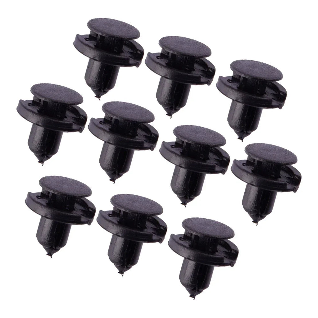 10 x Fastener Clips for Nissan Toyota Bumper Fender (Fits Multiple Models)
