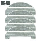 Set of 4 Mop Cloths for Vactidy T7 T8 Robot Vacuum (Replacement)