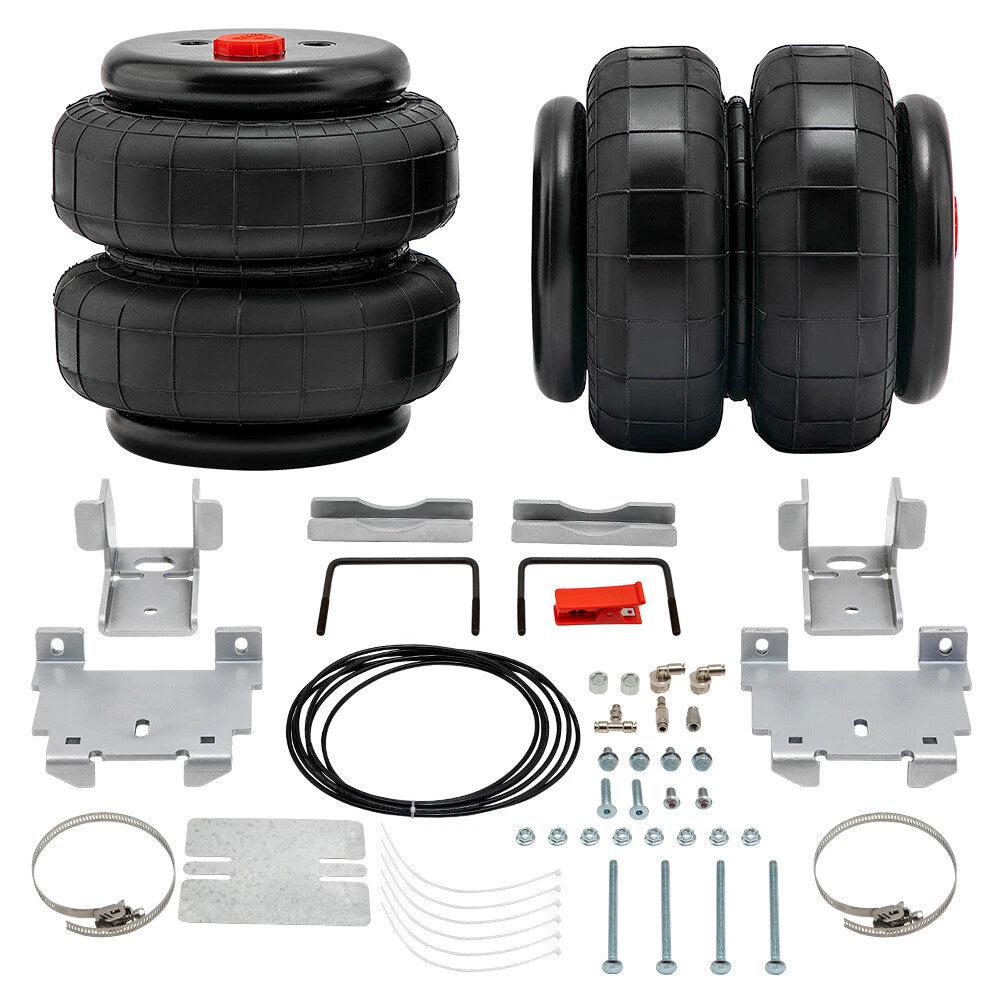Air Spring Bag Tow Assist Rear & Compressor Kit for Chevy 1500 (2007–2018)