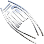 Luxury FX Chrome Window Trim Package 10pc for Ford Fusion (2006–2012)