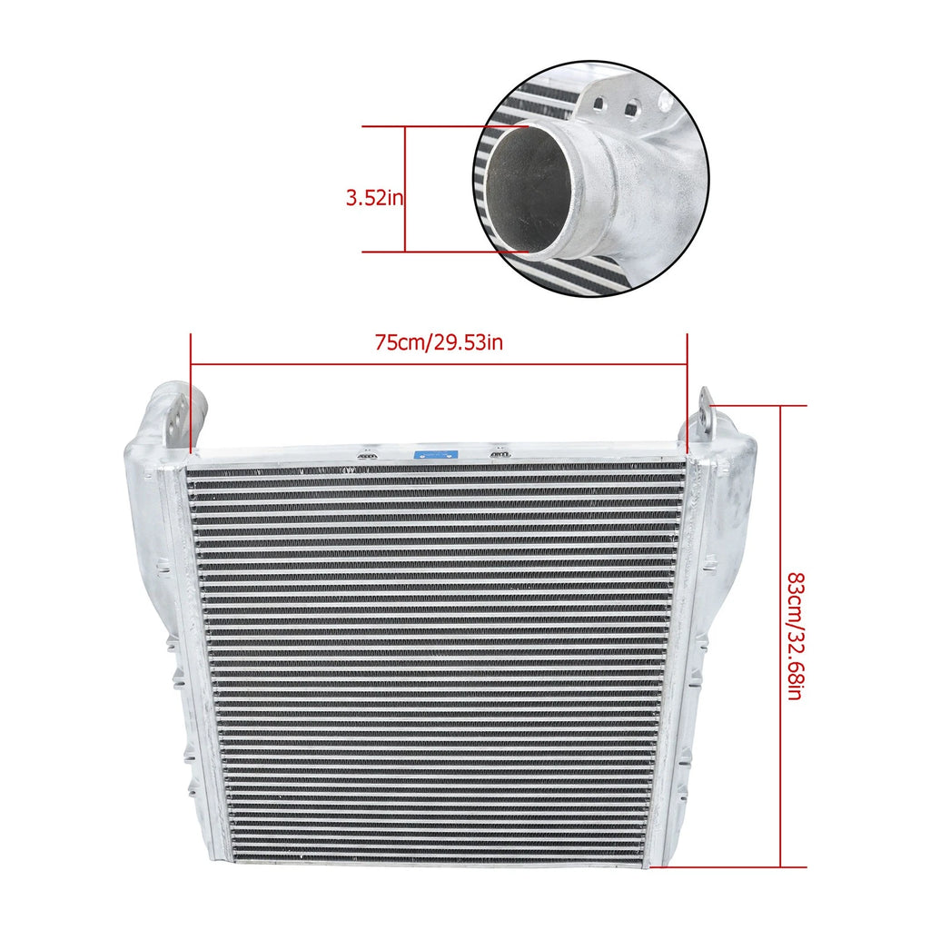 Intercooler Charge Air Cooler for Kenworth T660 W900 (2008–2013) DHTKE12D
