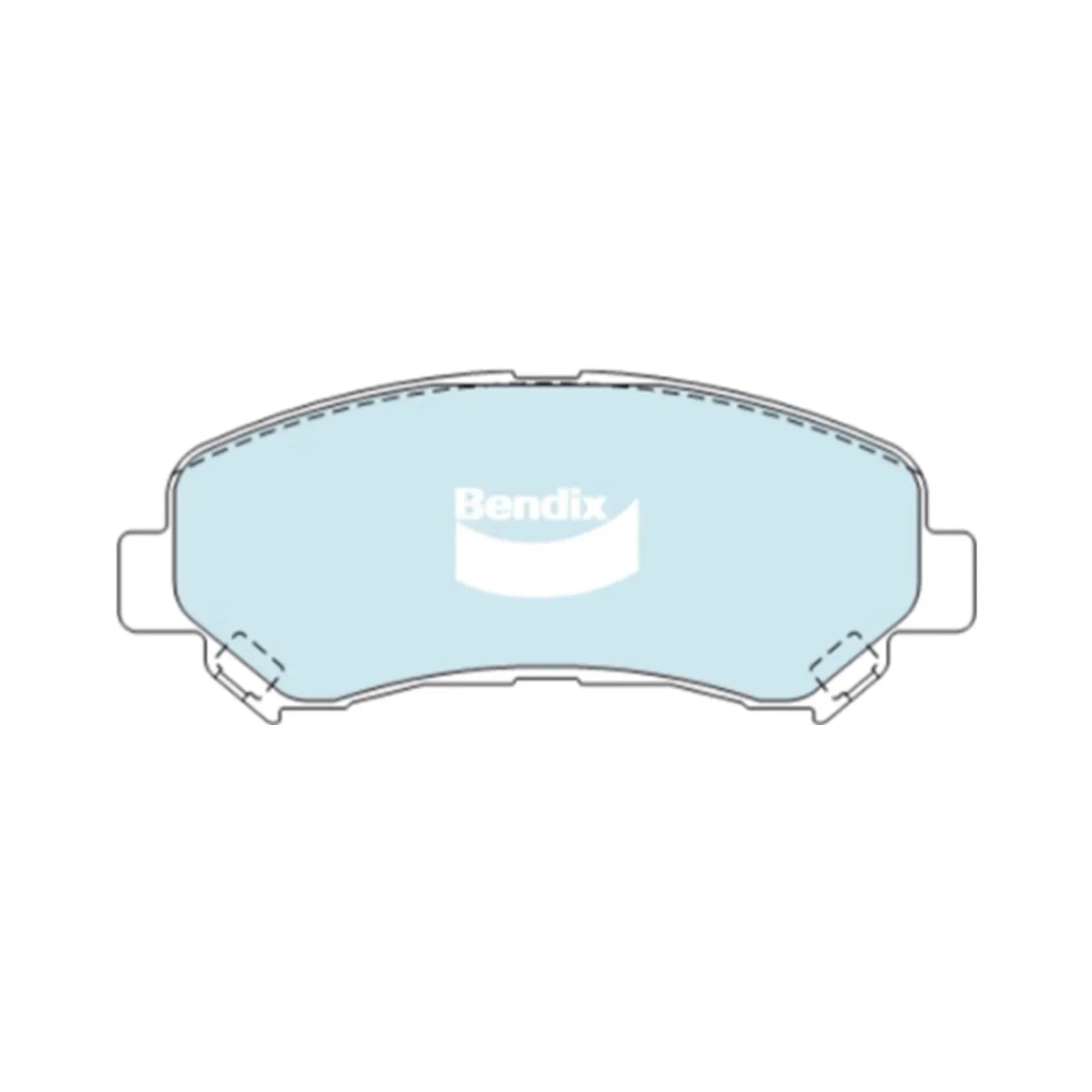 Set 4WD Front Disc Brake Pads for Nissan X-Trail T31 (2007-2013)