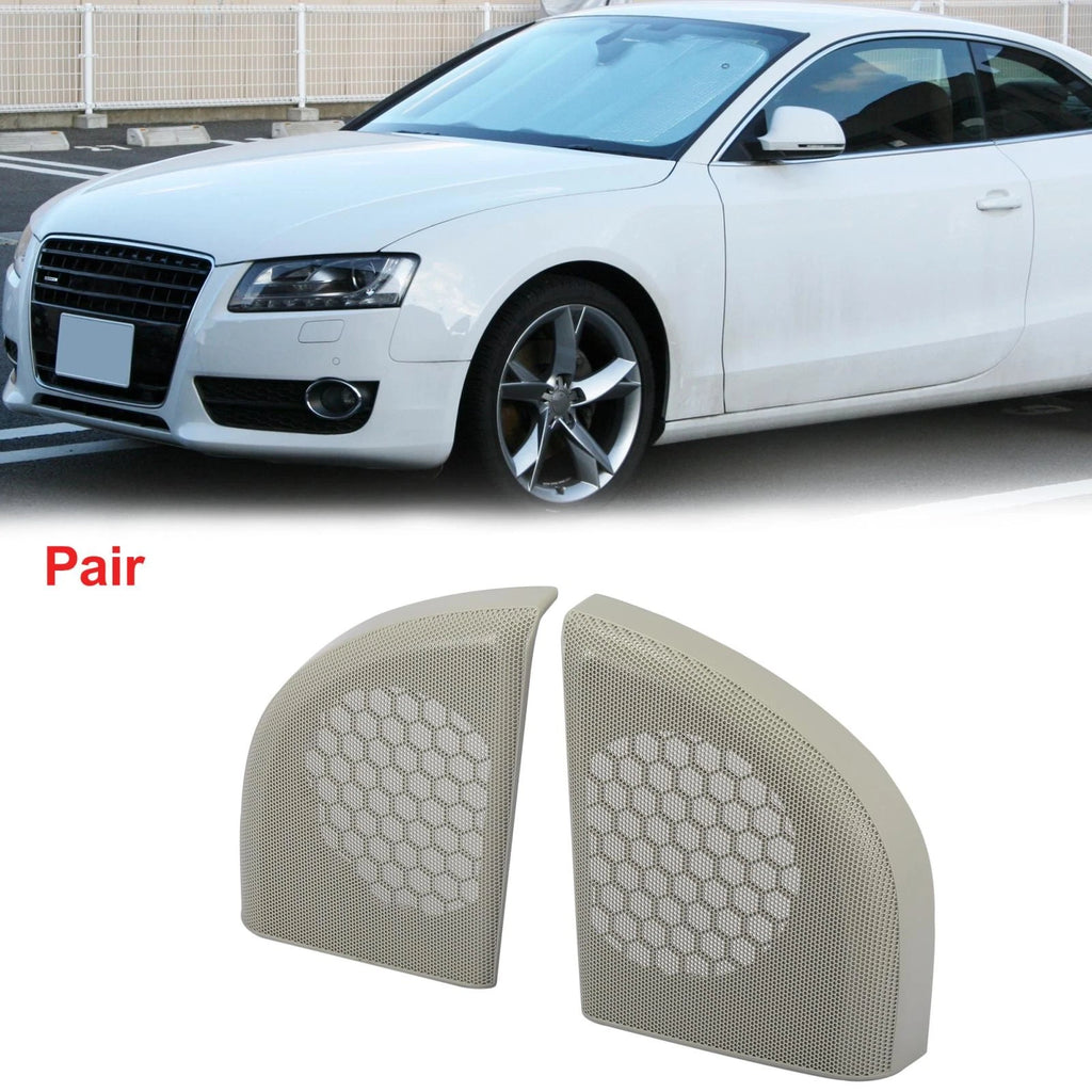 Pair Speaker Cover Trim Grille Gray A20372703889051 for Mercedes-Benz 