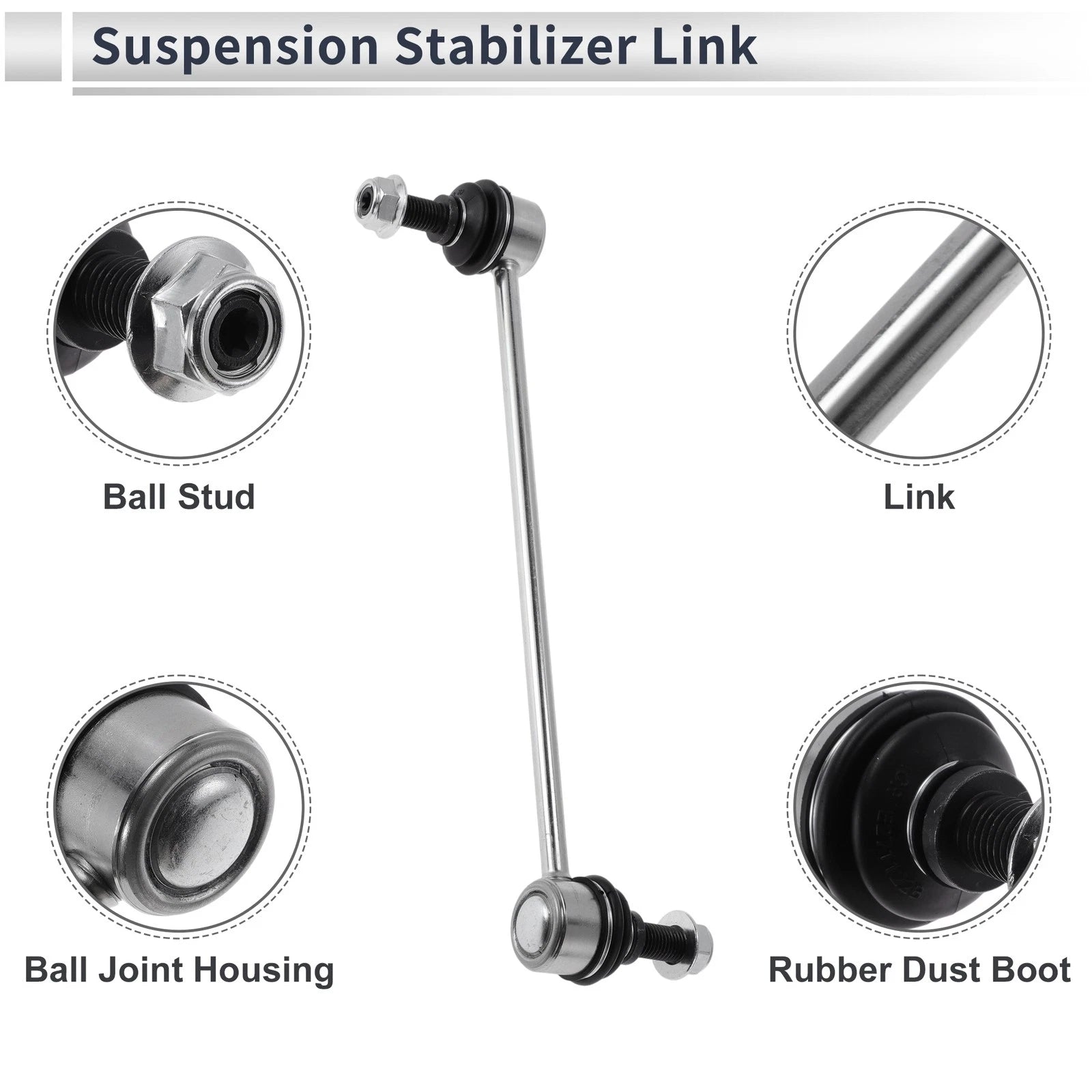Front Stabilizer Bar Links No Bushing for Dodge Journey (2009–2020) No.K750382