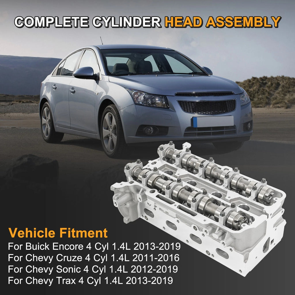 Cylinder Head Assembly for Chevy Cruze Sonic Trax Encore (2011-2019)