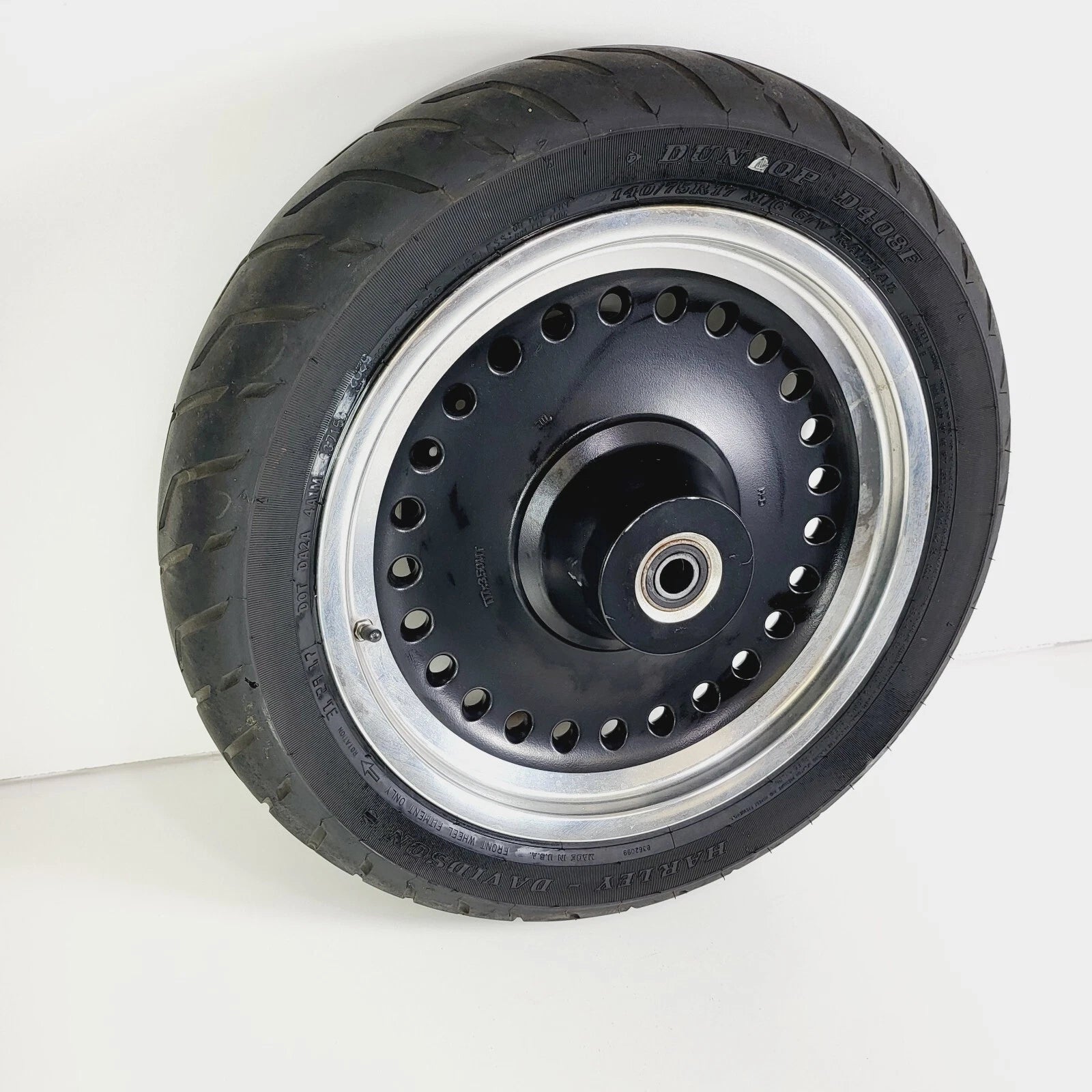 Front Wheel, Tire, Rotor for Harley Davidson Softail Fatboy (2008–2017)