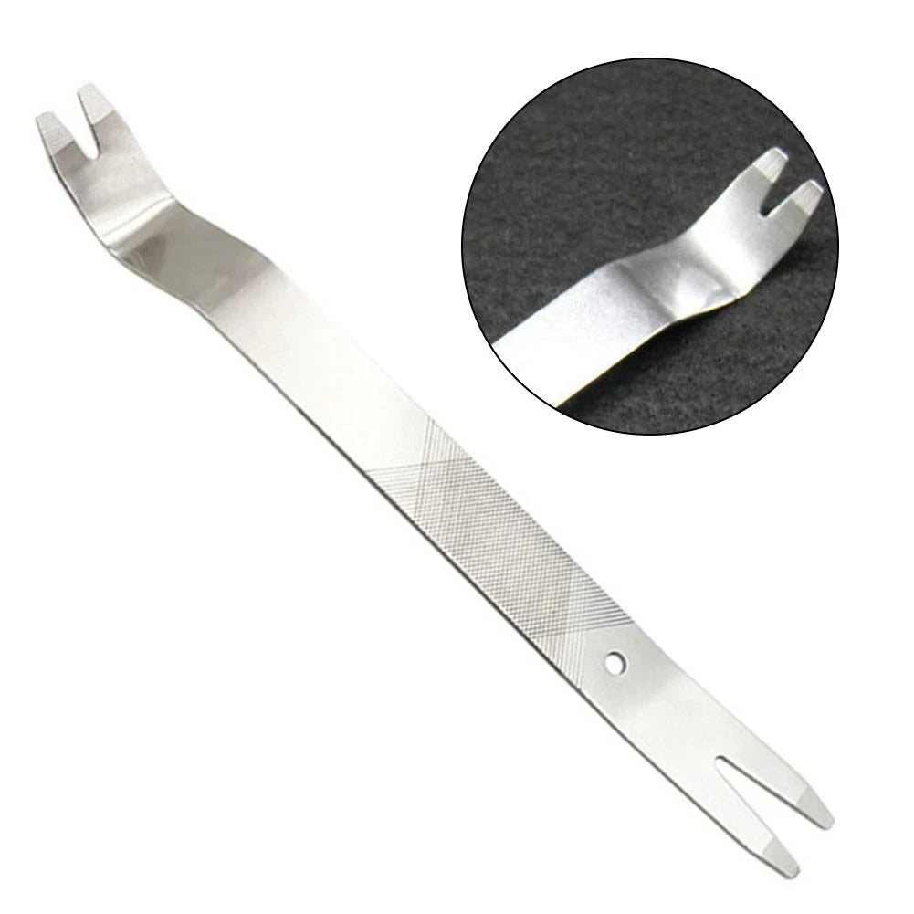 Audio Radio Removal Tool for Car (Metal Silver)