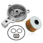 Oil Filter Cover & Filter w/Spring O-Ring for Honda Rancher TRX350 (2000–2006)