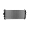 Replacement Plastic/Aluminum Radiator w/Transmission Oil Cooler