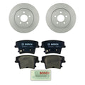 2X Bosch Rear Solid 320mm & Semi-Metallic Disc Brake Pads Kit for Chrysler Dodge