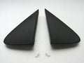 Door Mirror Extension Trim for 09-12 Toyota Corolla Sedan (2 x)