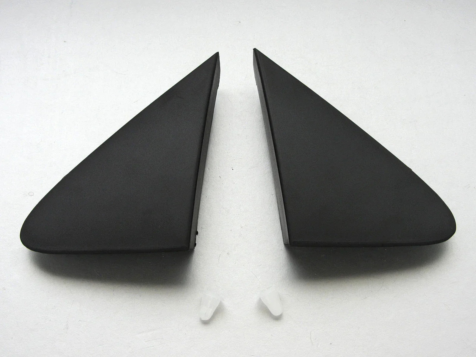 Door Mirror Extension Trim for 09-12 Toyota Corolla Sedan (2 x)