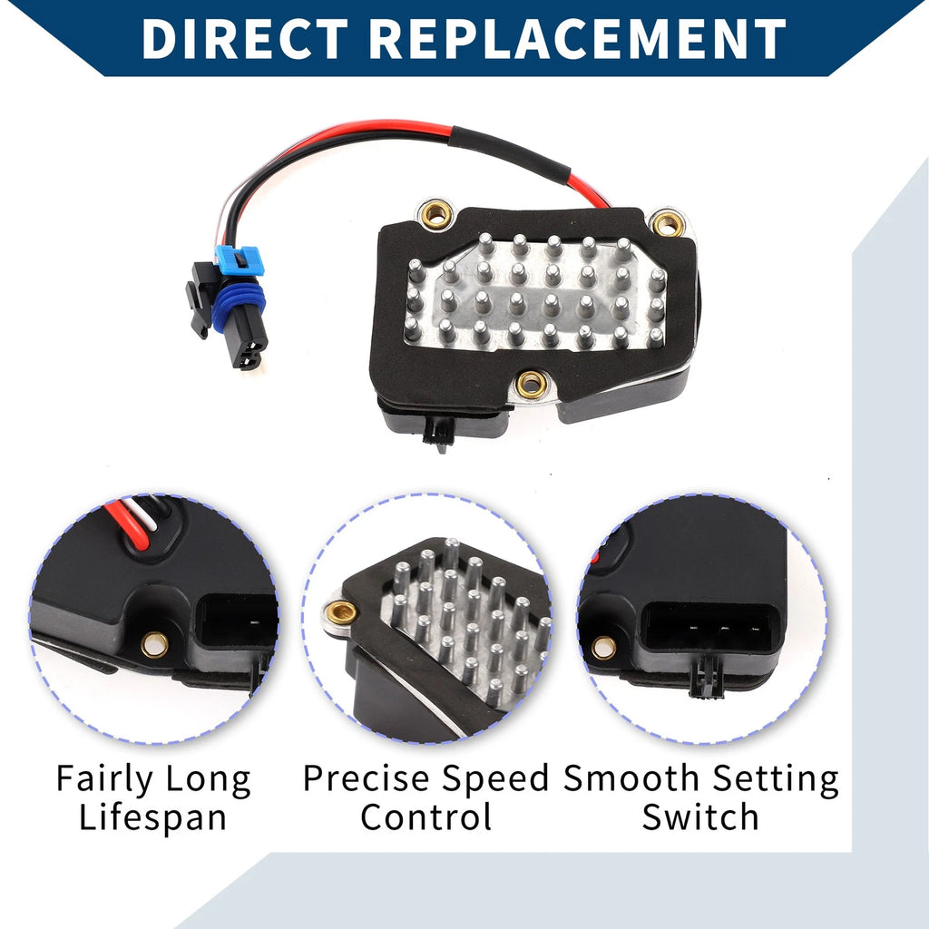 HVAC Blower Motor Resistor for Chevrolet Blazer (1998–2001)