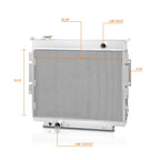 Aluminum Radiator for Silverado/Sierra 1500 (2014–2016)