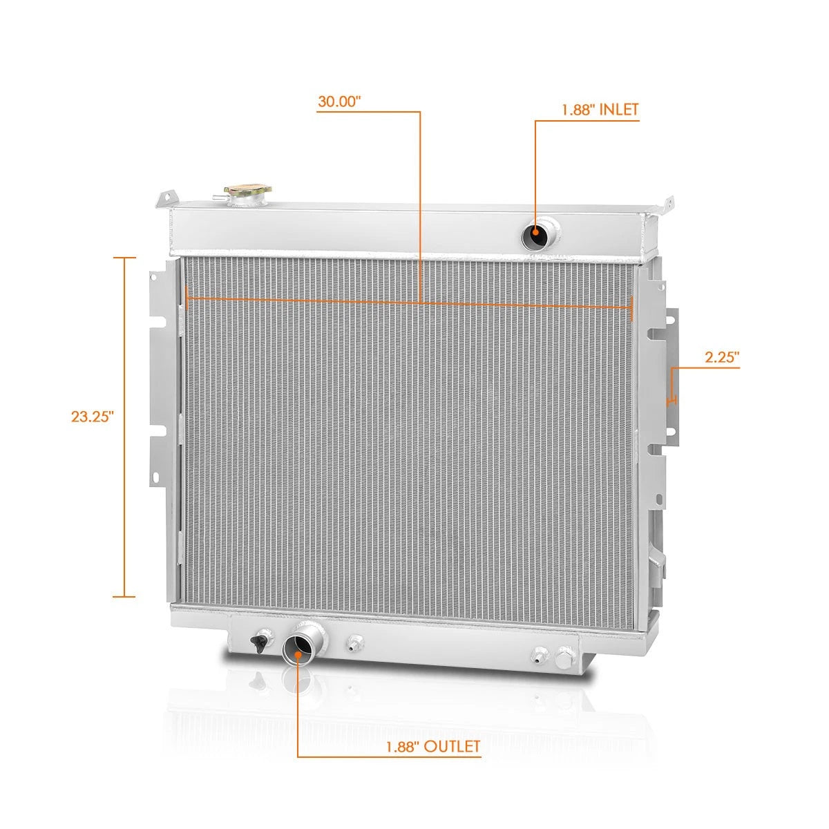 Aluminum Radiator for Silverado/Sierra 1500 (2014–2016)