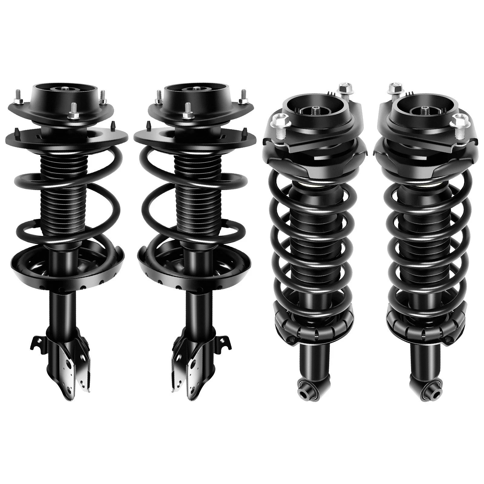 Set of 4 Struts Shocks Springs & Mounts for Subaru Impreza (2008–2011)