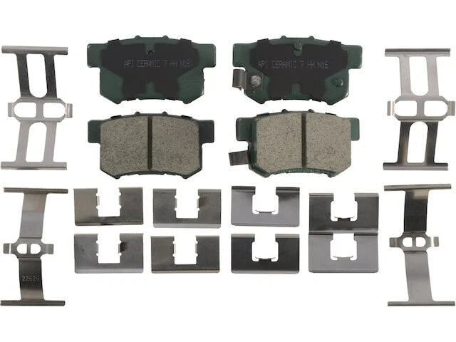 Set of 4 Rear Brake Pads for Suzuki SX4 (2007–2013) MH635MC