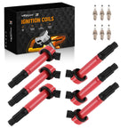 Complete Ignition Set 6 Coils 6 Plugs for Toyota 4Runner (2003–2023)