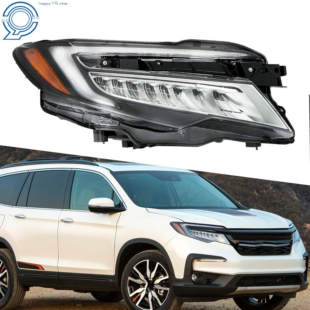 LED Projector Headlight for Honda Pilot (2019–2022) & Passport (2019–2021) Right