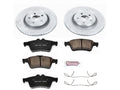 Rear Brake Pad and Rotor Kit for Jaguar XF (2009–2010) YH961PF