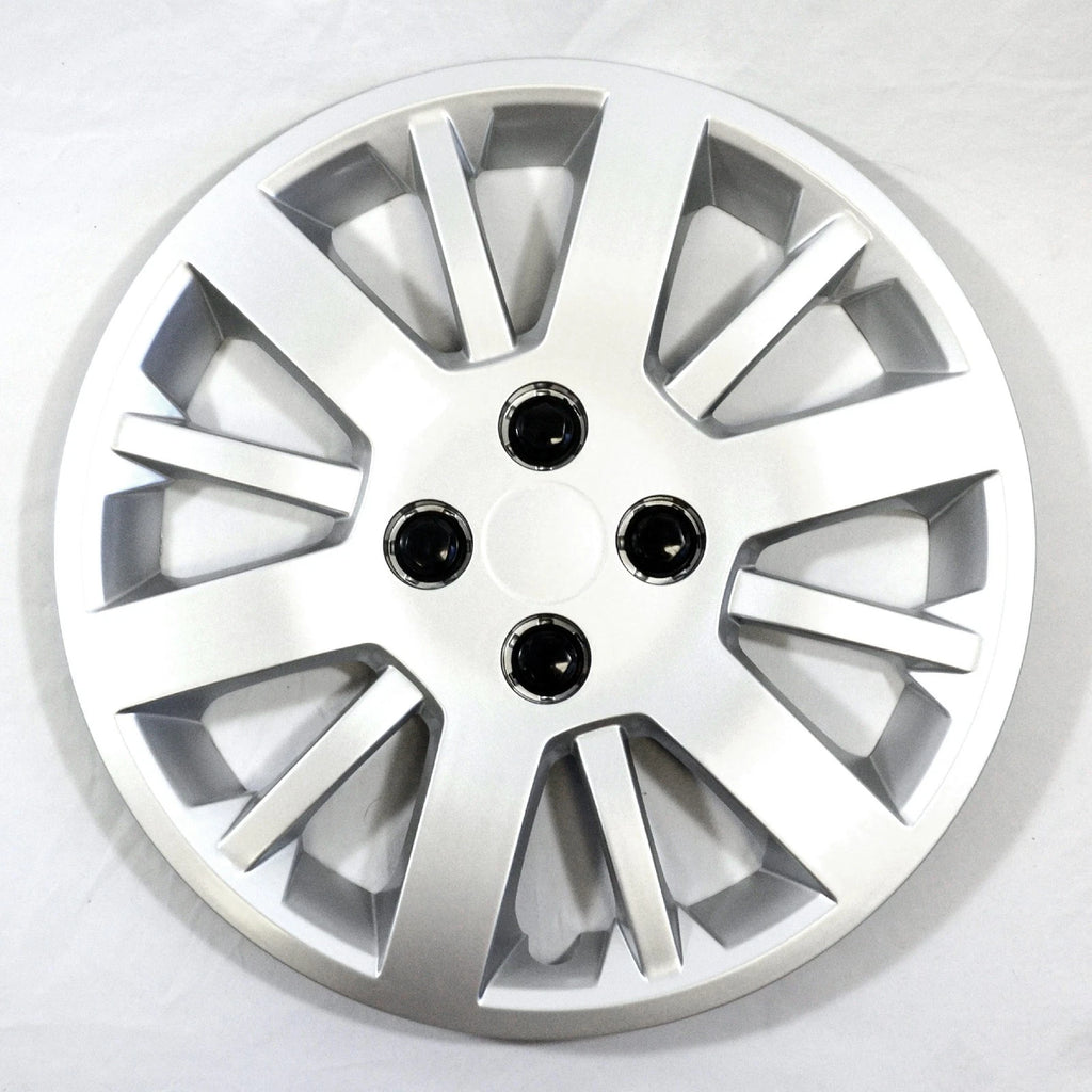 Hubcap Wheel Covers Set of Four 15 Inch Silver for Chevy Cobalt (2005–2010)