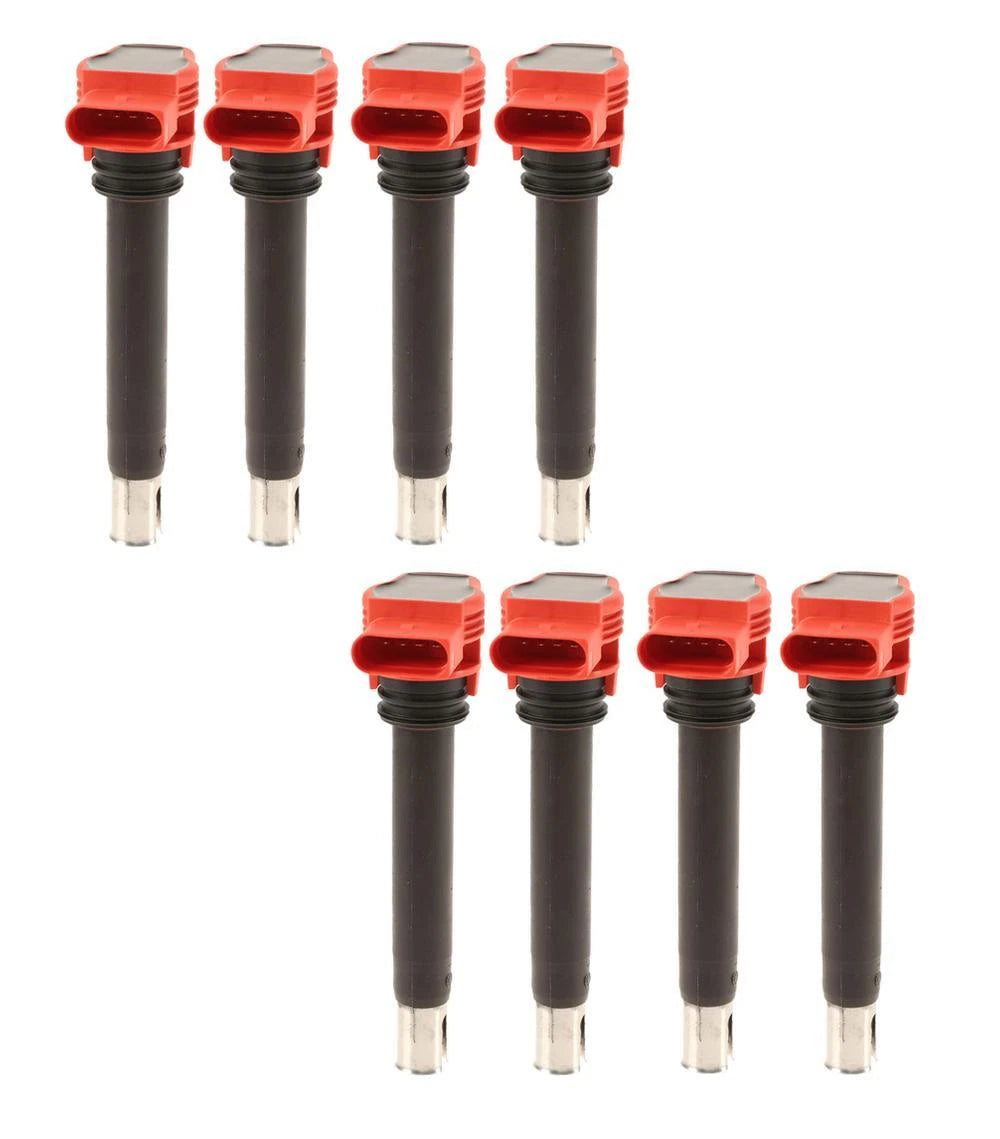Set of 8 Ignition Coils for Audi VW 4.2L V8 (Bosch)