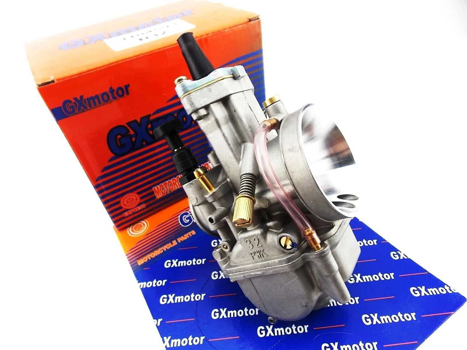 32mm Flat Slide Carburetor Assembly for GXMOTOR 2 Stroke Engine