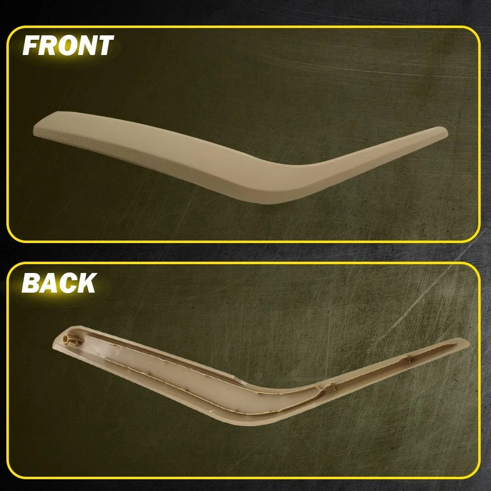 2X Inner Door Panel Handle Trim Cover for BMW X1 (2009–2016) Beige