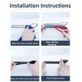 Carbon Fiber Handle Cover Trim Kit for Tesla Model 3 (2017–2023)
