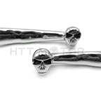 Chrome Skull Brake Clutch Levers for Kawasaki Vulcan 1500 1600 (1996–2008)