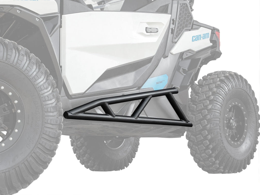 SuperATV Heavy Duty Nerf Bars for Can-Am Maverick Trail (2018–2023)