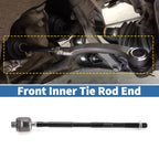 2X Front Inner Tie Rod End Links for Nissan Altima (2002–2006) Maxima (2004–2008) 656320659956