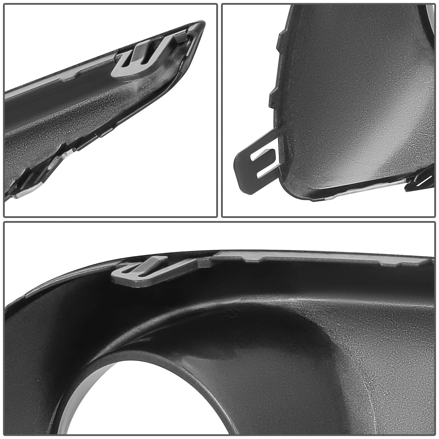 Chrome Fog Light Bezel for Toyota Highlander (2011–2013)